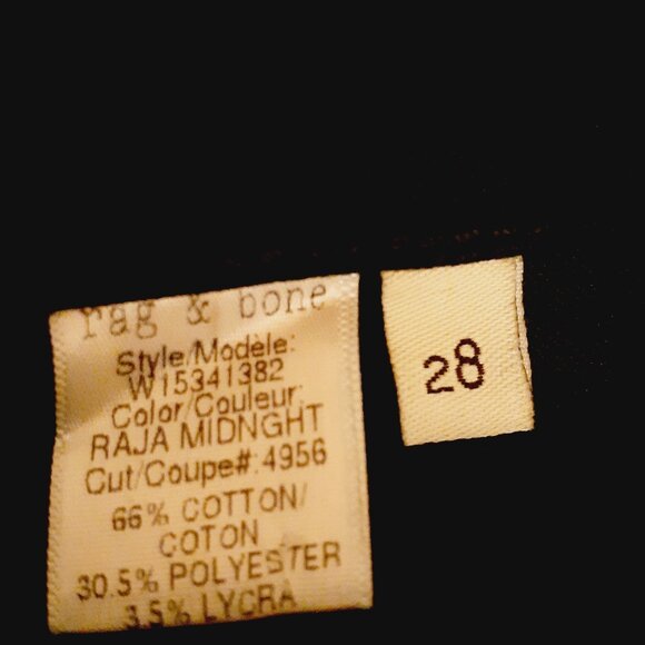 Rag & Bone Raja Midnight Jeans - Picture 10 of 15